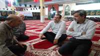 سفر رئیس دانشگاه به شهرستان آرادان و حضور در نود و هشتمین برنامه کاروان خدمت استانداری سمنان